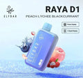 ELF BAR RAYA D1 – Peach Lychee Blackcurrant | Vape Shop Ahmedabad Vape Shop ahmedabad