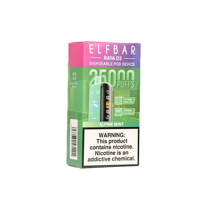 Elf Bar Raya D3 – Alpine Mint – 25000 - Vape Shop Ahmedabad Vapeshopahmedabad