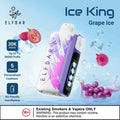 Elf Bar Ice King – Grape Ice – 30K - Vape Shop Ahmedabad Vapeshopahmedabad