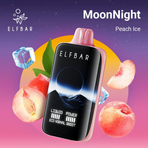 Elf Bar Moon Night 40K – Peach Ice - Vape Shop Ahmedabad Vapeshopahmedabad