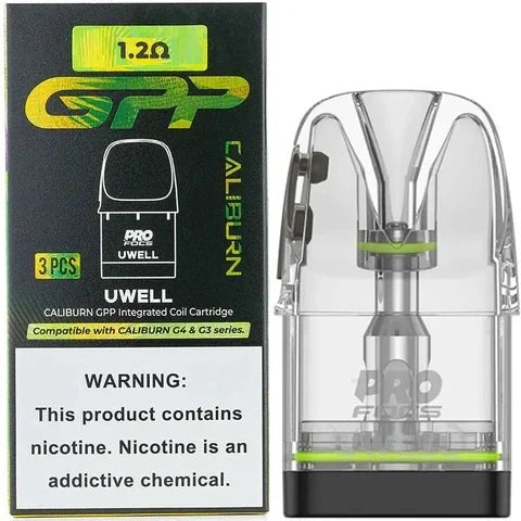 Uwell Caliburn GPP Replacement Pod (1.2Ω) - Vape Shop Ahmedabad Vapeshopahmedabad