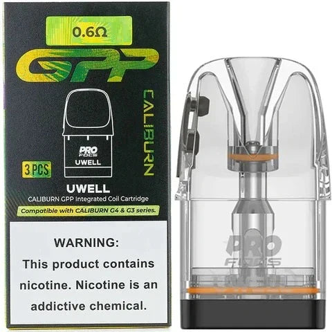 Uwell Caliburn GPP Replacement Pod (0.6Ω) - Vape Shop Ahmedabad Vapeshopahmedabad