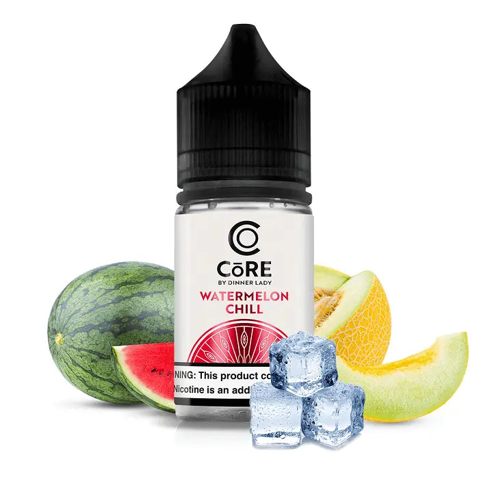 Watermelon Chill - Core Salt by Dinner Lady | 30ML Vape Juice | 20MG, 30MG, 50MG | Vape Shop Ahmedabad Vape Shop ahmedabad