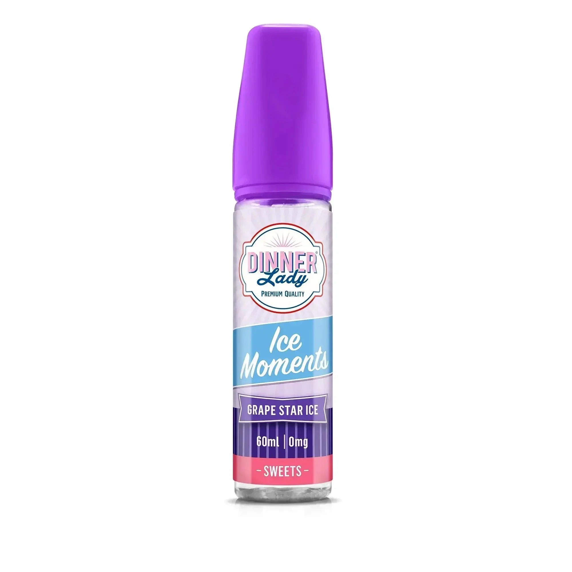 Grape Star - Dinner Lady Ice Moments | 60ML Vape Juice | 3MG, 6MG | Vape Shop Ahmedabad Vape Shop ahmedabad
