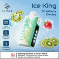 Elf Bar Ice King – Strawberry Kiwi Ice – 30K - Vape Shop Ahmedabad Vapeshopahmedabad