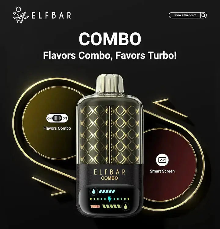 ELF BAR COMBO 25000 Puffs Dual Flavors Disposable Vape India | Vape Shop Ahmedabad Vape Shop ahmedabad