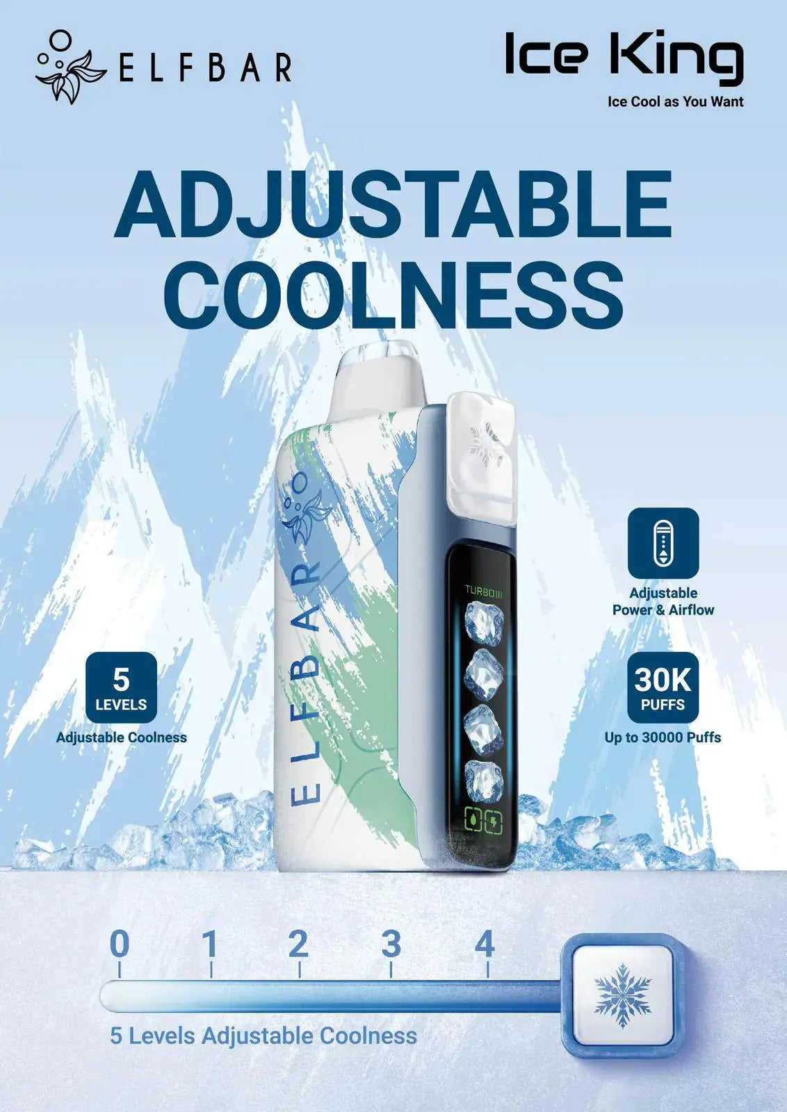 ELFBAR Ice King 30K | Vape Shop Ahmedabad Vape Shop ahmedabad