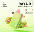ELF BAR RAYA D1 – Kiwi Guava Grape - Vape Shop Ahmedabad Vapeshopahmedabad