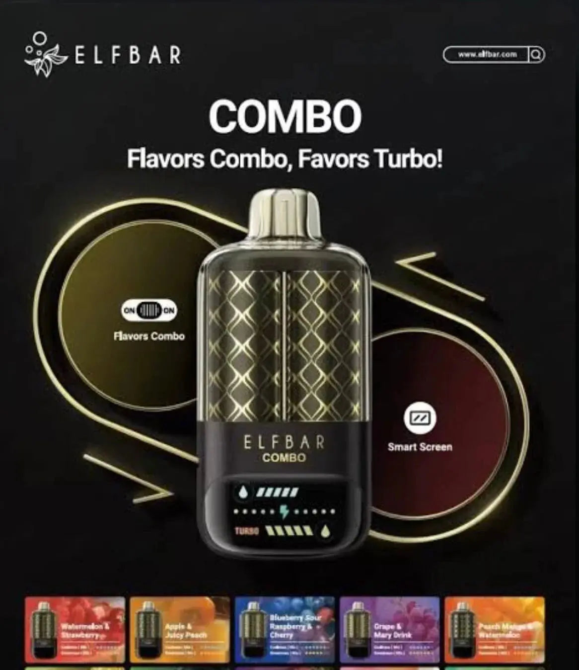 Elf Bar Combo 25000 Puffs | Vape Shop Ahmedabad Vape Shop ahmedabad