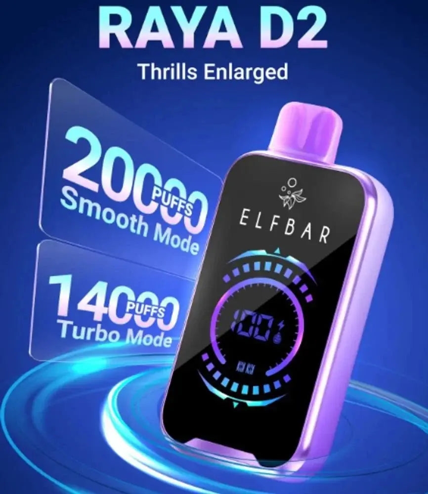 Elf bar Raya d2 20000 Puffs | Vape Shop Ahmedabad Vape Shop ahmedabad