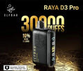 ELF BAR RAYA D3 PRO 30K PUFFS DISPOSABLE VAPE 10% More E-Liquid | Vape Shop Ahmedabad Vape Shop ahmedabad