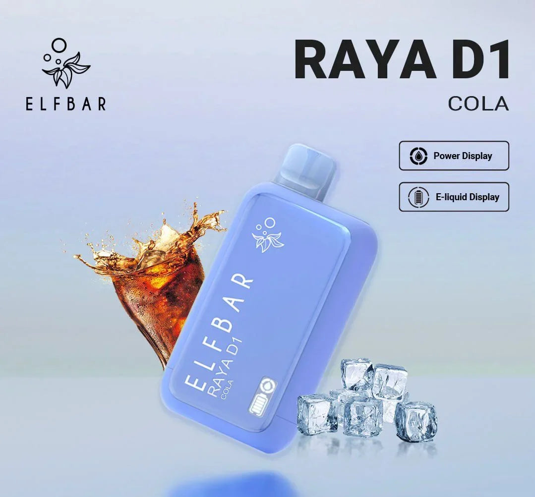 ELF BAR RAYA D1 – Cola - Vape Shop Ahmedabad Vapeshopahmedabad