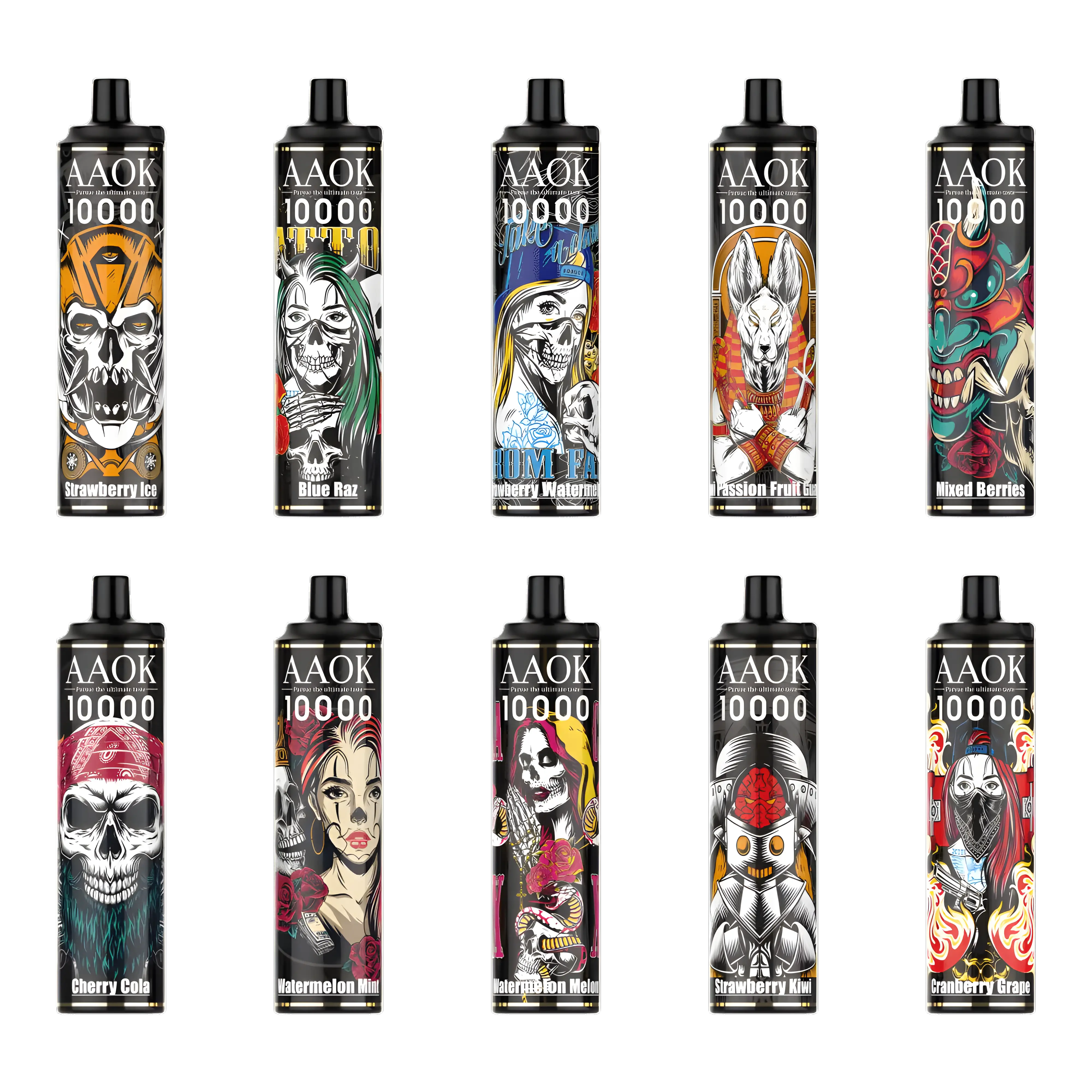 AAOK 11000 Puffs Rechargeable Disposable India | Vape Shop Ahmedabad Vape Shop ahmedabad