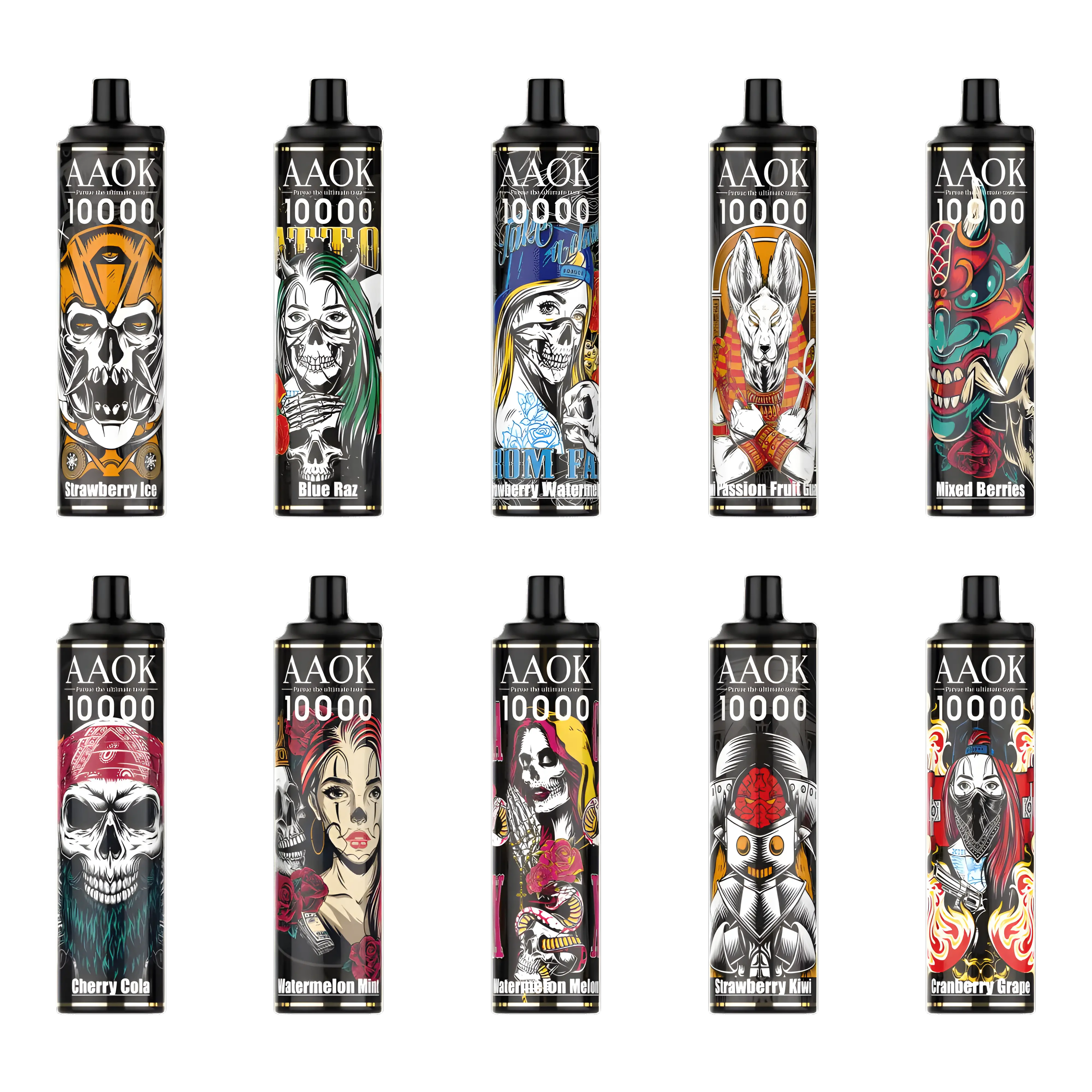 AAOK 11000 Puffs Rechargeable Disposable India | Vape Shop Ahmedabad Vape Shop ahmedabad