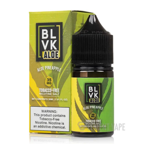 Aloe Pineapple - BLVK Salt | 30ML Vape Juice | 35MG, 50MG | Vape Shop Ahmedabad Vape Shop ahmedabad