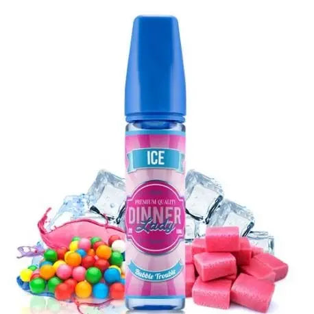 Bubble Trouble Ice - Dinner Lady | 60ML Vape Juice | 3MG, 6MG | Vape Shop Ahmedabad Vape Shop ahmedabad