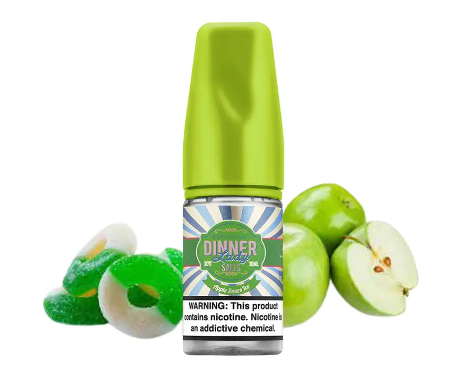 Apple Sours Ice - Dinner Lady Salts | 30ML Vape Juice | 30MG, 50MG | Vape Shop Ahmedabad Vape Shop ahmedabad
