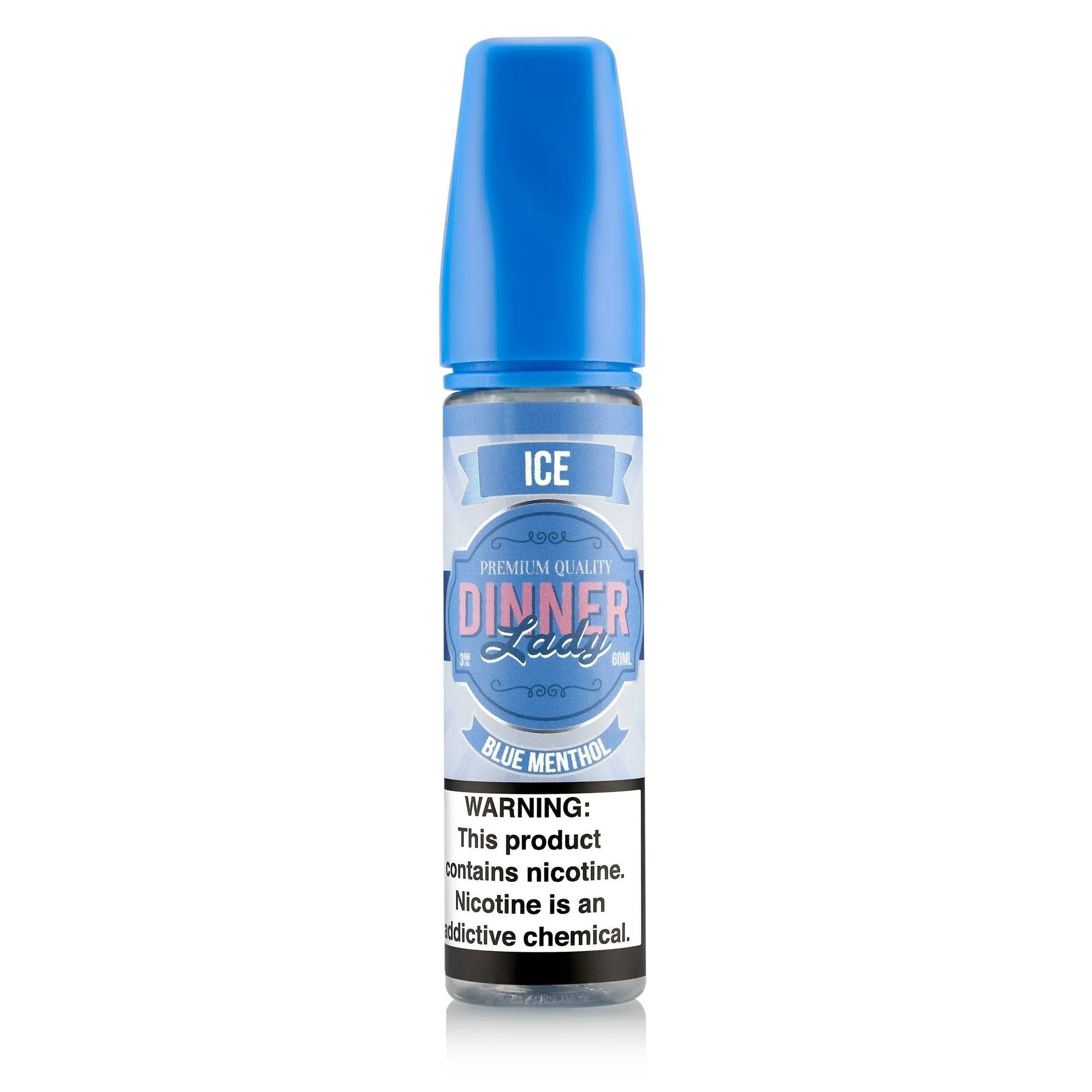 Blue Menthol - Dinner Lady | 60ML Vape Juice | 3MG, 6MG | Vape Shop Ahmedabad Vape Shop ahmedabad