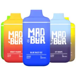 MAD BAR Disposable Vape 6000 Puffs India | Vape Shop Ahmedabad Vape Shop ahmedabad
