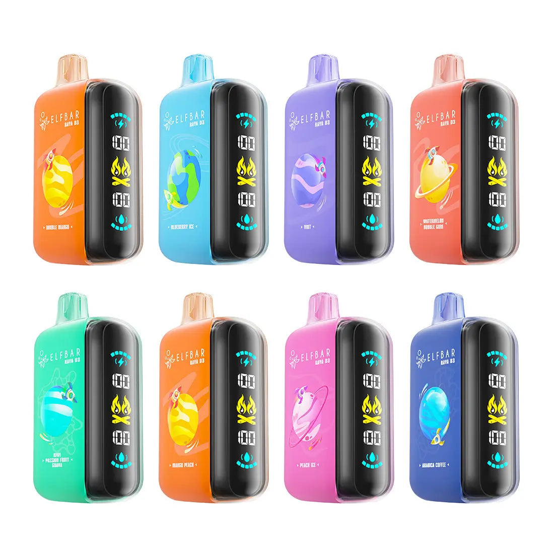 Elfbar Raya D3 25000 Puffs Disposable Vape India | Vape Shop Ahmedabad Vape Shop ahmedabad