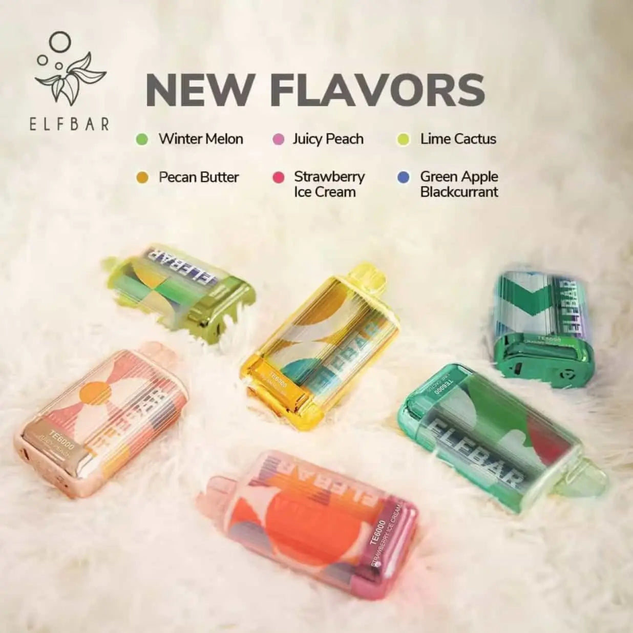 ELF BAR TE6000 – Strawberry Banana (6000 Puffs) | Vape Shop Ahmedabad Vape Shop ahmedabad