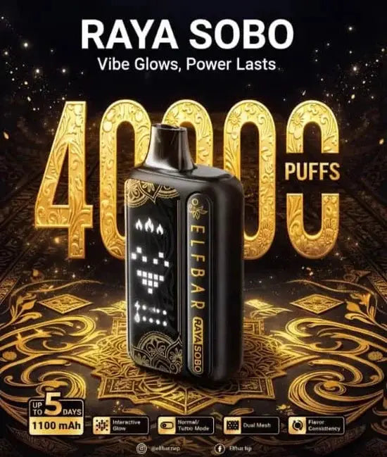 Elf Bar Raya Sobo 40k puffs | Vape Shop Ahmedabad Vape Shop ahmedabad