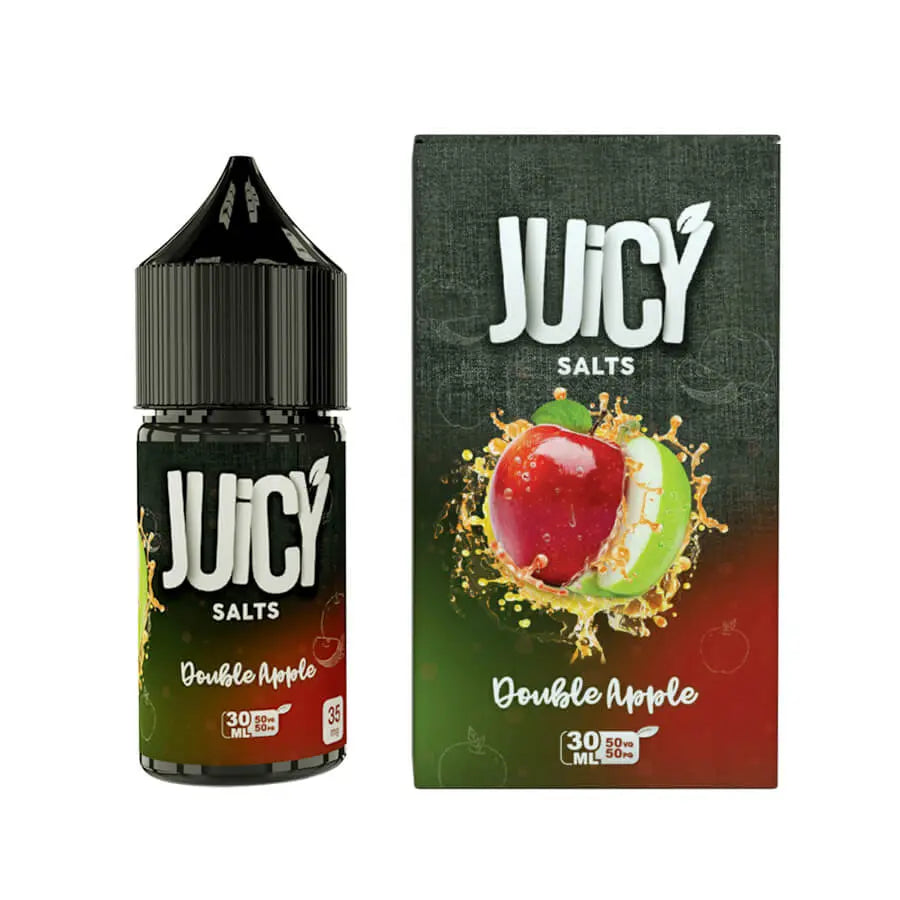 Double Apple - Juicy Salts | 30ML Vape Juice | 35MG, 50MG | Vape Shop Ahmedabad Vape Shop ahmedabad