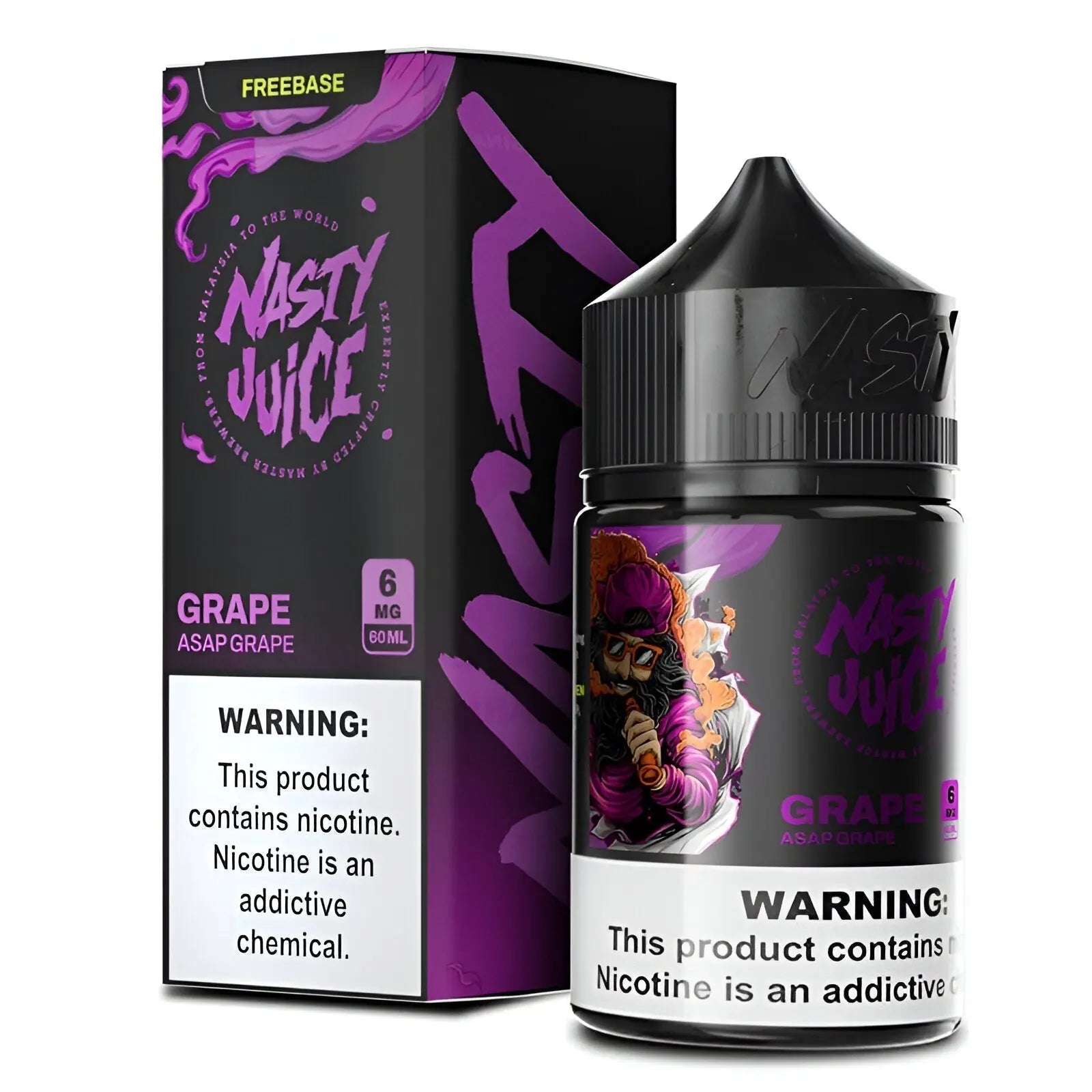 ASAP Grape Ice - Nasty Juice | 60ML Vape juice | 6MG | Vape Shop Ahmedabad Vape Shop ahmedabad