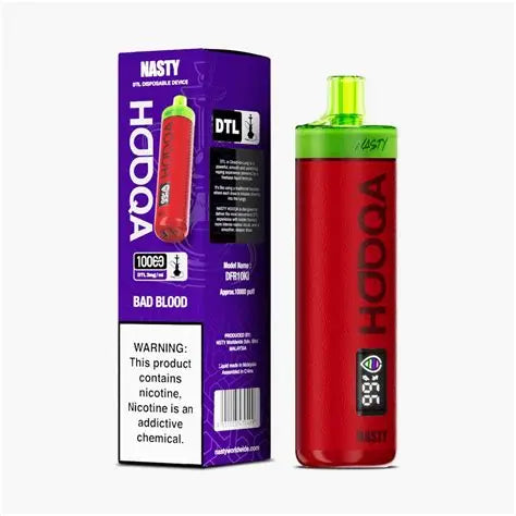 Nasty Bar Hooqa DFR10Ki DTL Disposable 3mg India | Vape Shop Ahmedabad Vape Shop ahmedabad
